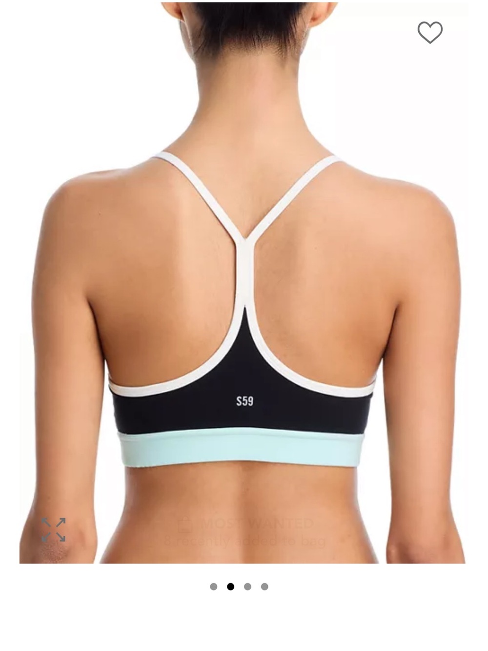 Splits59 Black and Mint BRA AND LEGGING SET